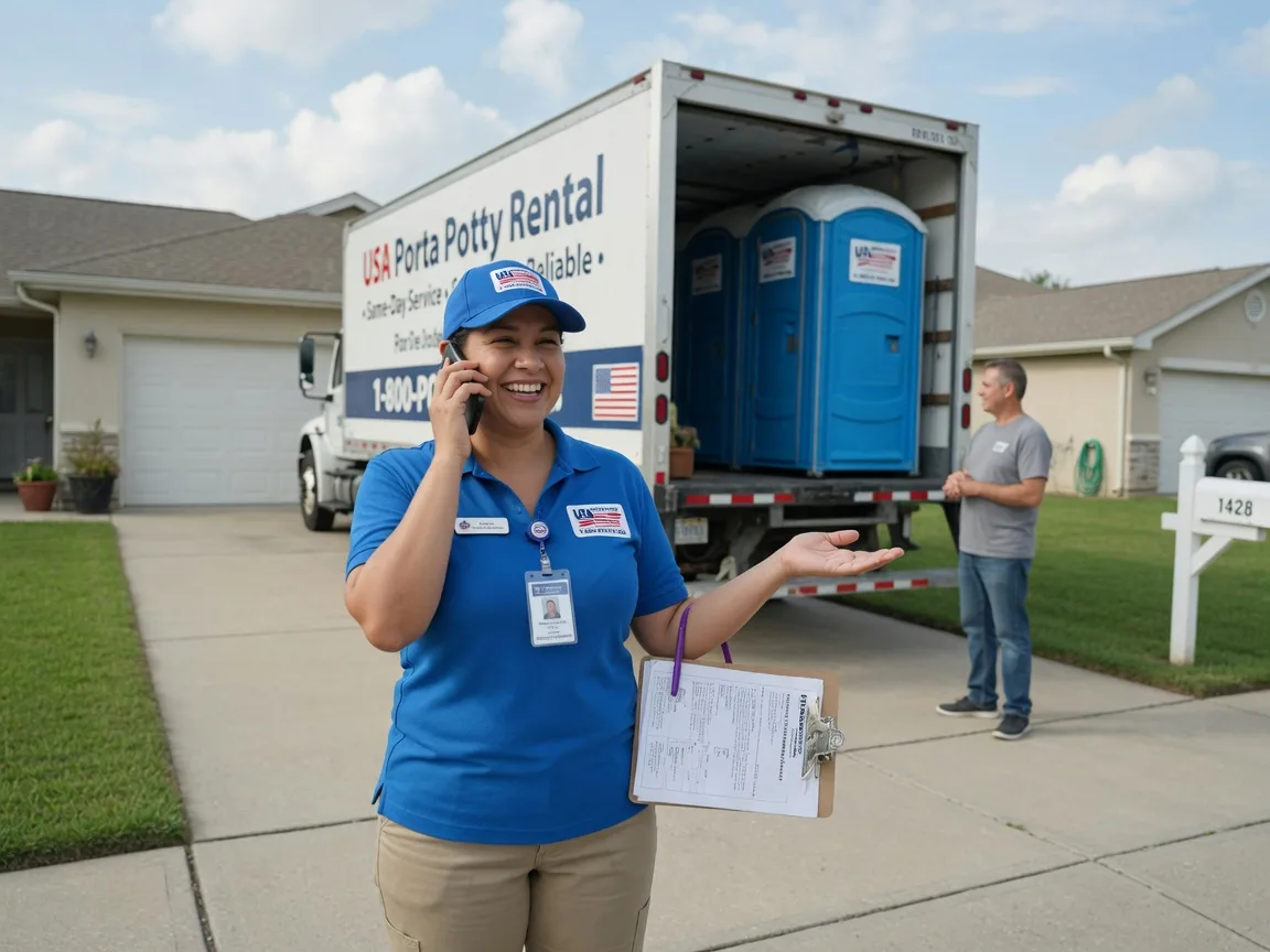 Porta Potty Rental Union Hill, IL FAQs